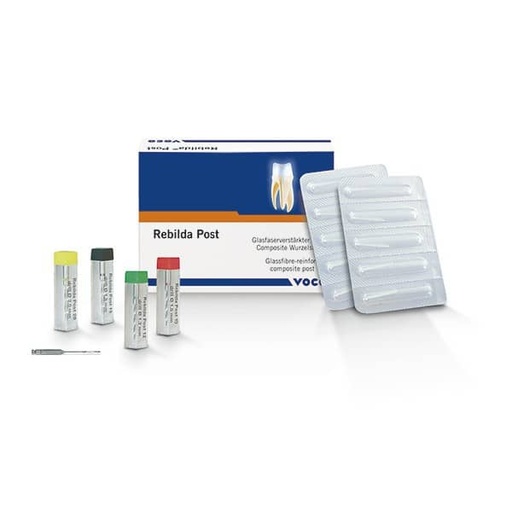 [VO0368] REBILDA POST POSTE 12 1,2mm 5ud.  VERDE