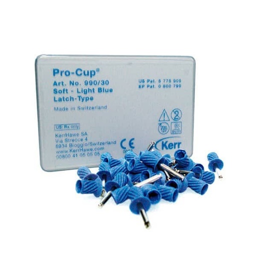 [HN0182] 990/30 COPAS BLANDAS AZUL  SIN ROSCA 30ud.