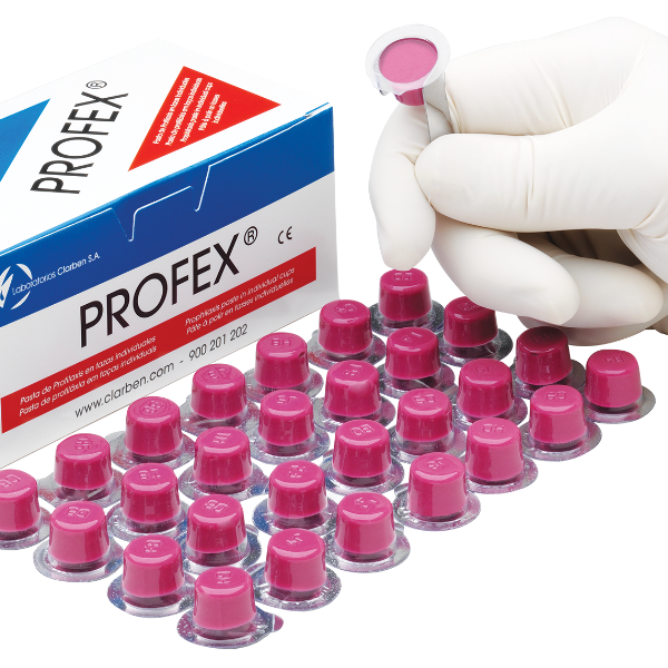 PROFEX CEREZA ABRASIVIDAD MEDIA 100ud.