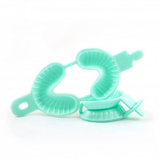 [ME1157] CUBETAS FLUOR PEQUEÑAS VERDES 50u.