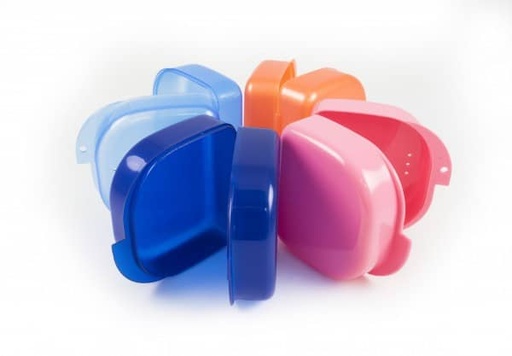 [ME1165] CAJA PROTESIS 88x82x45mm. COLORES SDO. 12u.