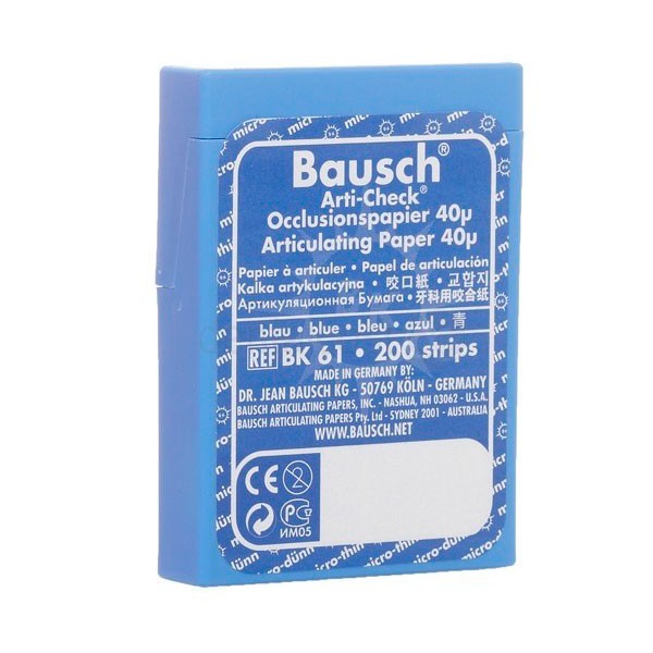 BK 61 PAPEL ARTICULAR AZUL PRECORTADO 200ud.