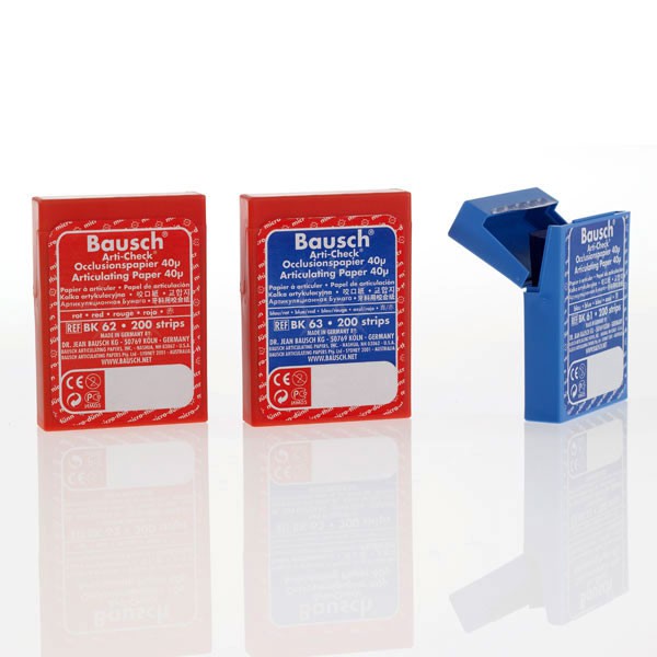 BK 62 PAPEL ARTICULAR ROJO PRECORTADO 200ud.