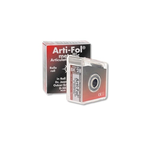 [BK0033] BK 28 PAPEL ARTICULAR METAL 2 LADOS 20m.