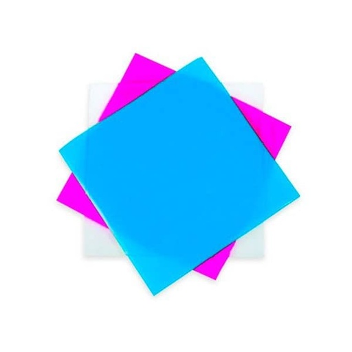 [DN0035] PLANCHAS 150  MOUTGUARD 4mm 12ud. TRANSPARENTES