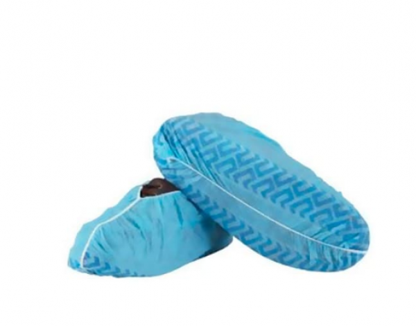 CUBREZAPATO IMPERMEABLE ANTIDESLIZANTES AZUL 100ud