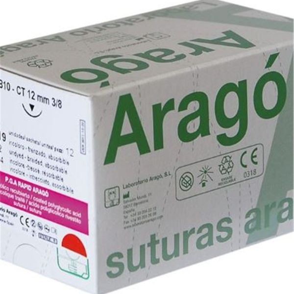 SUTURA PGA RAPID TB-15 3/0 36ud.