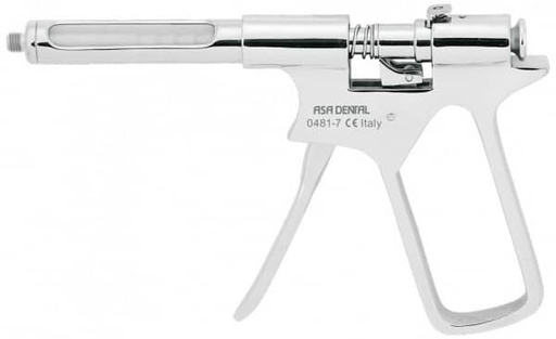 [AS0341] 0481-7 JERINGA ANESTESIA CON PUNTAS ACE. INOX (EU)