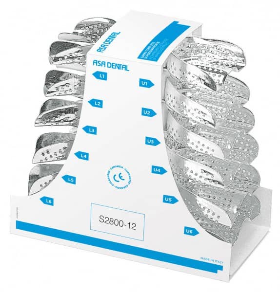 S2800-12 KIT CUBETAS ALUMINIO PERFORADA 12ud.