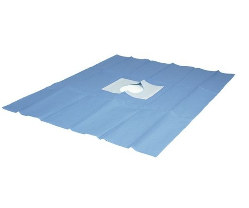 [AV0011] PAÑO QUIRURGICO FENESTRADO c/adhesivo 50x60 1U