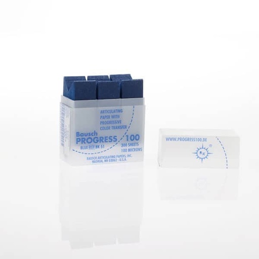 [BK0035] BK 51 PAPEL ARTICULAR PROGRESS 100mc AZUL 300 hoja