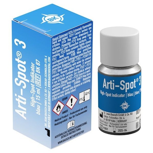 [BK0047] BK 87 INDICADOR ARTICULAR SPOT 3 AZUL 15ml.