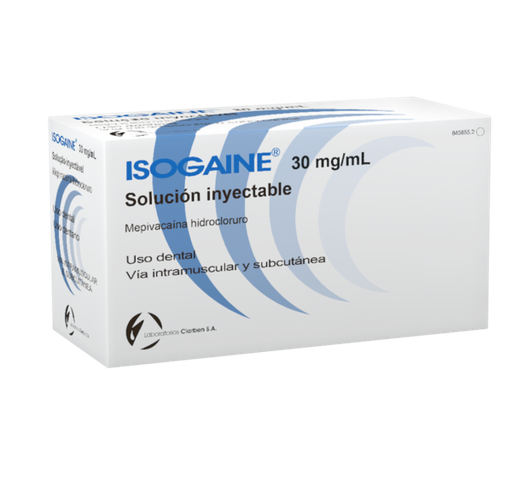 [CL0138] ISOGAINE 3%  50ud. AZUL