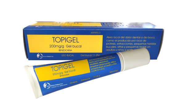 TOPIGEL ANESTESICO TOPICO BUCAL 10ml. 01-022