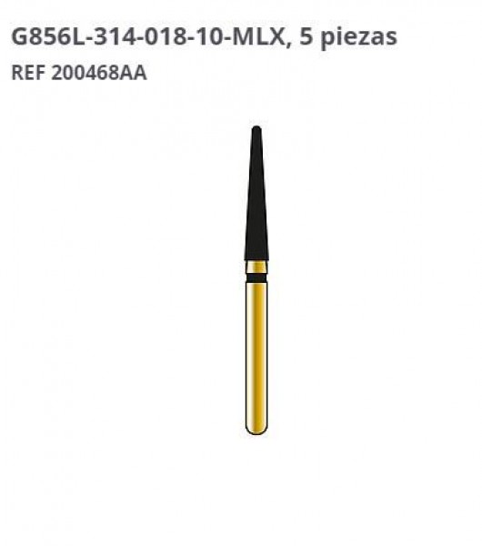 G856L-314-018-10-MLX DIATECH DIAMANTE 5ud.