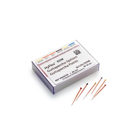 [CO0408] GUTAPERCHA HYFLEX EDM SURTIDO 60ud.