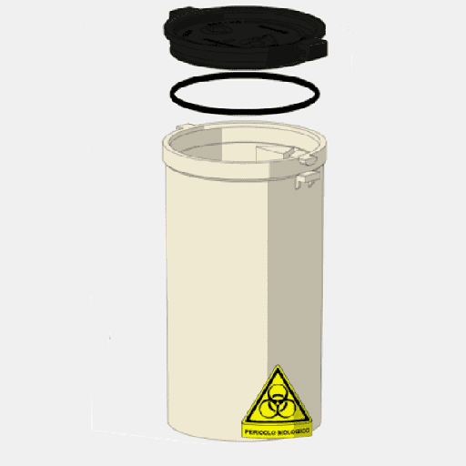 [CT0215] CONTENEDOR AMALGAMA X ISO 18 TURBO SMART