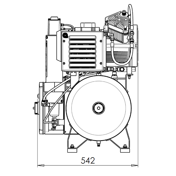 COMPRESOR AC 400 - 400V 50HZ TRIFÁSICO