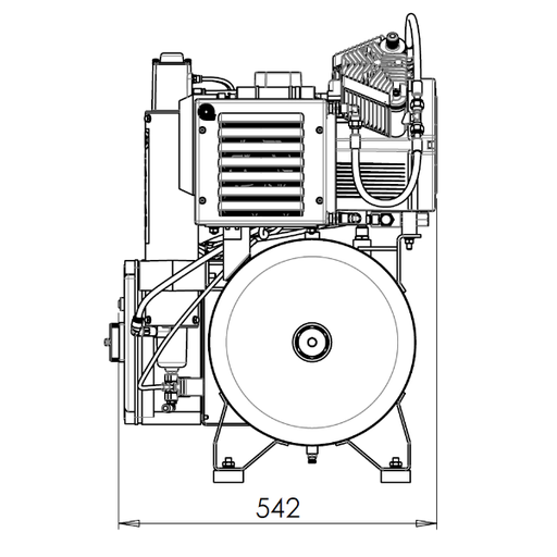 [CT0233] COMPRESOR AC 400 - 400V 50HZ TRIFÁSICO