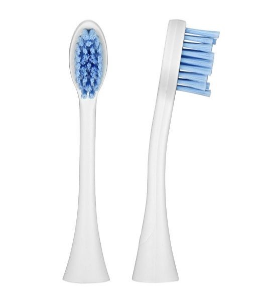 CHS 200 sensitive brush head, duo-pack, light blue