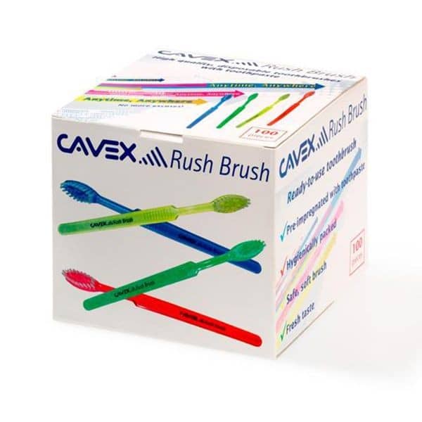 CAVEX CEPILLOS DIENTES COLORES 100ud.