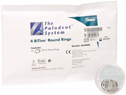 [DT0468] PALODENT AROS REDONDOS 4u.