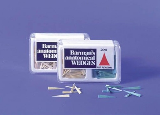 [DX0024] BARMAN´S cuñas anatomicas surt. 200 ud