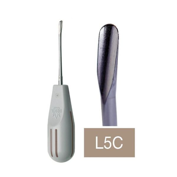 LUXATOR L5C punta curva 5 mm marron