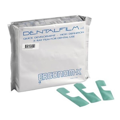 [EG0001] DENTAL FILM ERGONOM X - 50 PELICULAS