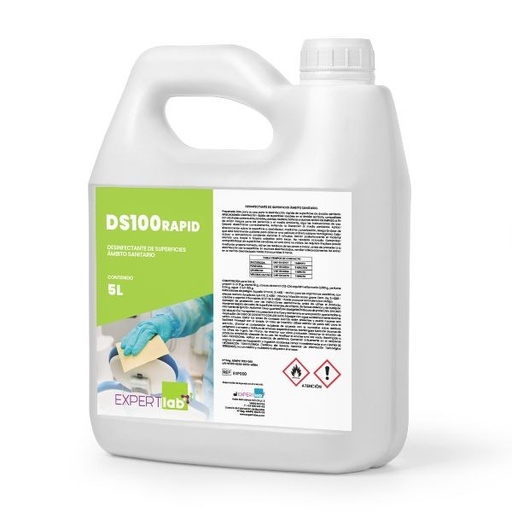 [EJ0002] DS100 RAPID DESINFECTANTE SUPERFICIES 5 L