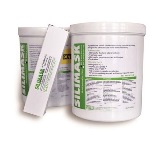 [EP0001] SILICONA PASTA "SILIMASK" 90 SHORE A 5K+CAT.