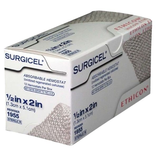 SURGICEL 5 X 7,5cm.