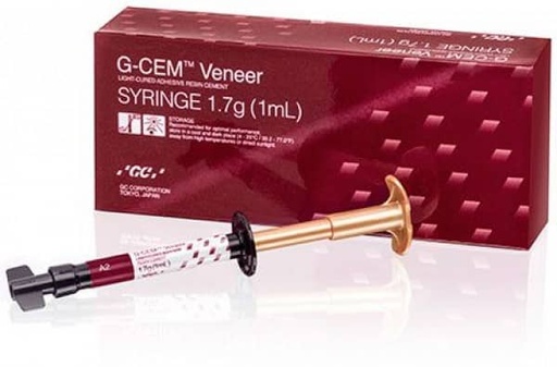 [GC0718] G-CEM VENEER JERINGA 1,7gr. BLEACH