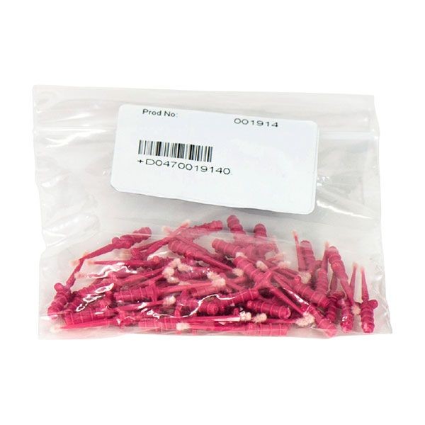 MICRO APLICADORES PUNTA ROJOS 50ud.