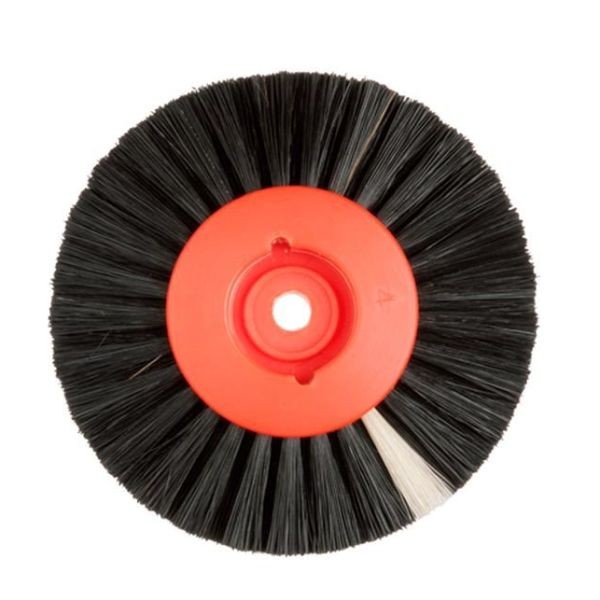 CEPILLO HATHO 80 MM CIRCULAR 4 HILERAS CERDA NEGRA