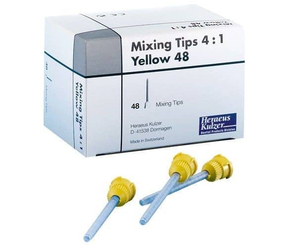 PUNTAS MEZCLA 1:1 48ud. AMARILLAS
