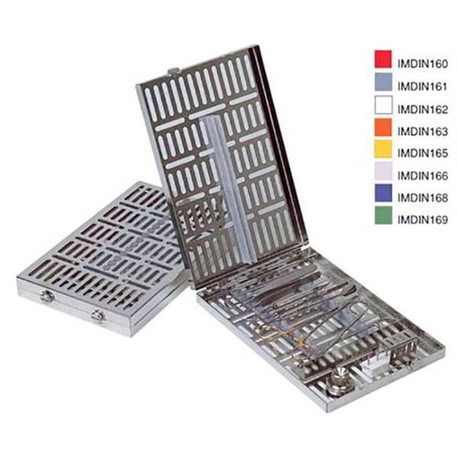 [HF1287] IMDIN161 CASSETTE 12 INSTRUMENTOS HU FRIEDY