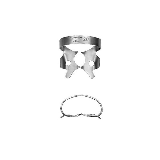 [HF1533] RDCM26NM CLAMPS HU FRIEDY SATIN