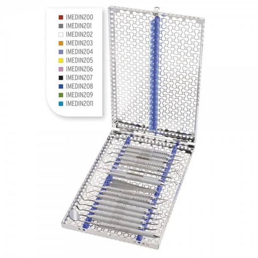 [HF2143] IMEDIN200 CASSETE DIN 20 INSTR.H.F.ROJO