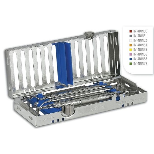 [HF2175] IME14DIN50 IMS CASSETE S.INFIN.DIN 5 INST. ROJO