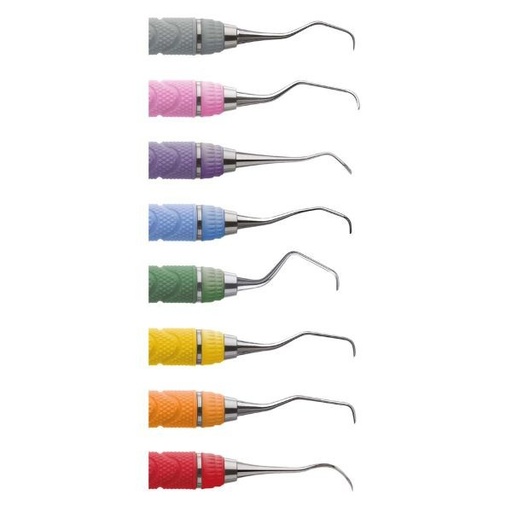 [HF2196] SG1/2C8E2 GRACEY ORAL/LABIAL M8 RESINA GRIS