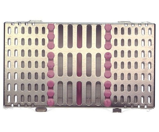 [HF2244] IMSS76 CASSETE HU-FRIEDY IMS PLANO FUSIA 7 INSTRU.