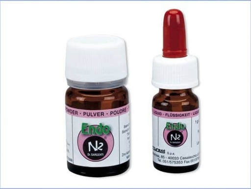 [HK0604] N2 ENDODONTIC CEMENT SET POLVO+ LIQUIDO 10GR.+6GR.