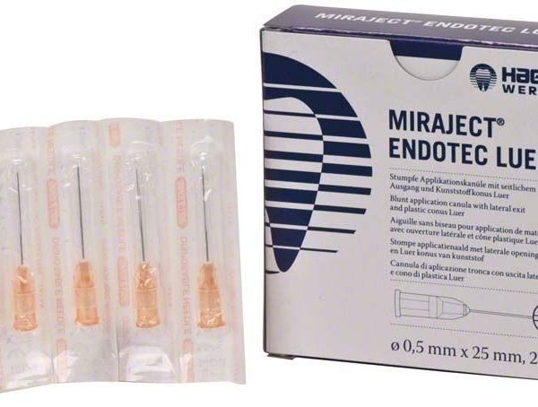 AGUJAS MIRAJECT ENDOTEC 25G LUER 0.5X25 25U