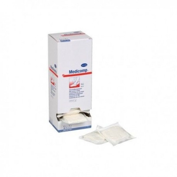 GASAS ESTERIL. MEDICOMP BI S30 7,5X7,5CM. 4F.40X5U