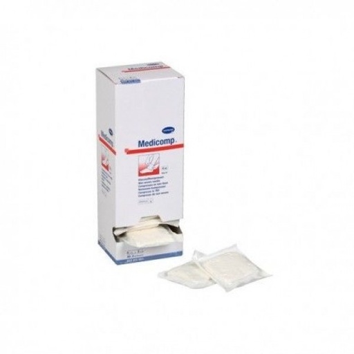 [HM0231] GASAS ESTERIL. MEDICOMP BI S30 7,5X7,5CM. 4F.40X5U
