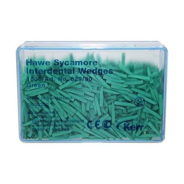 829-30 CUÑAS MADERA VERDE 1000Uud.