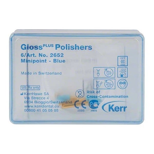 [HN0317] 2652 GLOSS PLUS PULIDOR MINIPUNTA C.A 6ud.