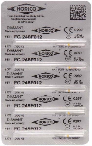 248F-012  F.G. FRESA DIAMANTE HORICO 5 UDS.