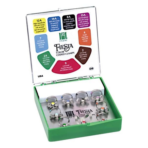 [HY0049] KIT 9 CLAMPS CON ALA FIESTA